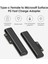 15V/3A USB C Dişi Pd Hızlı Şarj Fişi Dönüştürücü Microsoft Surface Pro 3 4 5 6 Go Surface Book 1 2 3 Tip C Güç Adaptörü (Yurt Dışından) 1