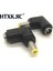5.5x2.1mm Dişi 5.5x2.5mm Erkek Dc Güç Konektörü Adaptörü Dizüstü Bilgisayar 5.5*2.5 5.5*2.1 90 Derece Fişler (Yurt Dışından) 1