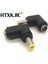5.5x2.1mm Dişi 5.5x2.5mm Erkek Dc Güç Konektörü Adaptörü Dizüstü Bilgisayar 5.5*2.5 5.5*2.1 90 Derece Fişler (Yurt Dışından) 2