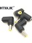 5.5x2.1mm Dişi 5.5x2.5mm Erkek Dc Güç Konektörü Adaptörü Dizüstü Bilgisayar 5.5*2.5 5.5*2.1 90 Derece Fişler (Yurt Dışından) 5