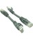 10 cm Cat5 CAT5E CAT6E Utp Ethernet Ağ Kablosu Erkek - Erkek RJ45 Yama Lan Kısa Kablo 0.1 M (Yurt Dışından) 2