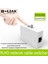 B-Lıak Mini 2 Port RJ45 Rj-45 Ağ Anahtarı Ethernet Ağ Kutusu Switcher Çift 2 Yollu Bağlantı Noktası Manuel Paylaşım Anahtarı Adaptörü Hub (Yurt Dışından) 1