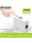 B-Lıak Mini 2 Port RJ45 Rj-45 Ağ Anahtarı Ethernet Ağ Kutusu Switcher Çift 2 Yollu Bağlantı Noktası Manuel Paylaşım Anahtarı Adaptörü Hub (Yurt Dışından) 2