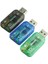Ses Adaptörü Kartı 5.1usb - 3.5mm Mikrofon Kulaklık Jakı Stereo Kulaklık 3D Ses (Yurt Dışından) 4