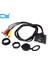 1 M Araba Dashboard Gömme Montaj USB 2.0 3.5mm Ses Aux 3rca Uzatma Kurşun Panel Kablo Kordonu Yüksek Hızlı Motosiklet Tekne Için (Yurt Dışından) 2