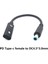 Pd Tipi C Dişi 4.5*3.0mm Erkek Dc Fiş Dönüştürücü Dizüstü Bilgisayar Şarj Kablosu Kablosu Için Hp Probook 430 G3 450 G3 455 G3 470 G3 440 (Yurt Dışından) 1