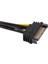 5 Adet 15PIN Sata Güç - 6pin Pcı-E Pcı Express Adaptör Kablosu Video Araba Için (Yurt Dışından) 5