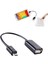 Mikro USB Hub Otg Adaptör Kablosu Samsung Galaxy Tab S3 S4 S5 S4 Not 5 4 3 USB Fare Klavye Kart Okuyucu U Flash Disk (Yurt Dışından) 1