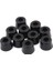 10 Adet 21MM x 15MM Siyah Konik Gömme Lastik Ayak Tampon Pedleri (Yurt Dışından) 2