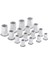 100 x Çelik Alüminyum Dişli Perçin Somunu Ekler Rivnut Nutsert M4/m5/m6/m8 Set Güneş Işığı Süper Mağaza (Yurt Dışından) 1
