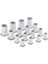 100 x Çelik Alüminyum Dişli Perçin Somunu Ekler Rivnut Nutsert M4/m5/m6/m8 Set Güneş Işığı Süper Mağaza (Yurt Dışından) 2