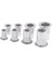 100 x Çelik Alüminyum Dişli Perçin Somunu Ekler Rivnut Nutsert M4/m5/m6/m8 Set Güneş Işığı Süper Mağaza (Yurt Dışından) 5