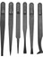 6pcs Hassas Cımbız Seti Plastik Anti Statik Alet Seti Boyutu 1/2/3/5/6/8 Her Biri (Siyah) (Yurt Dışından) 1