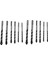 12PCS Seramik Karo Matkap Uçları, Cam Için Duvar Matkap Uçları Seti, Boyut 6, 6, 8, 8,10,12MM ile Tungsten Karbür Uç (Yurt Dışından) 1