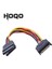 Sata Splitter Y Kablosu 1 Ila 2 Uzatma Kablosu Sata Iı Sabit Disk Sata Güç Kablosu Erkek 2 Kadın Cabo 15PIN (Yurt Dışından) 3