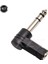 90 Derece 3.5mm Dişi Jack 6.35MM/6.5MM Erkek Jack Sağ Açılı Fiş Hoparlör Kulaklık Ses Adaptörü (Yurt Dışından) 4