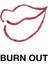 Dudak Kalemi, Suya Dayanıklı, Asansörlü, Waterproof Lıplıner- Burn Out 2