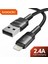 Toocki 2.4A USB Kablosu iPhone 14 13 12 Mini 11 Pro Max Xs Xr x 8 Aydınlatma Hızlı Şarj Şarj Cihazı Tarih Kablosu iPad Tel Kablosu (Yurt Dışından) 1