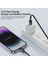 Toocki 2.4A USB Kablosu iPhone 14 13 12 Mini 11 Pro Max Xs Xr x 8 Aydınlatma Hızlı Şarj Şarj Cihazı Tarih Kablosu iPad Tel Kablosu (Yurt Dışından) 2
