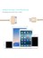 Suptec 30 Pin USB Kablosu iPhone 4s Için 4 Metal Tıpa Naylon Örgülü Tel Şarj Aleti Kablosu 2.4A Hızlı Şarj Veri Senkronizasyon Kablosu iPad 2 Için (Yurt Dışından) 4