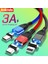 USB C Manyetik Kablo USB Tip C Kablo Mikro USB Hızlı Şarj Kablosu 1 M 2 M Mıknatıs Hızlı Şarj Cihazı Cep Telefonu Usb-C LED Veri Kablosu (Yurt Dışından) 1