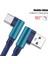 Mikro USB Kablosu 0.25 M 1 M 2 M Hızlı Şarj 90 Derece L Şekli Kablosu iPhone Huawei P30 20 Pro C Tipi Telefon Şarj Qc2.0 USB Cabo (Yurt Dışından) 5