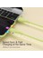 Kuulaa USB C Tipi Kablo Samsung Xiaomi Mi 3A Hızlı Şarj Usb-C Kablosu Cep Telefonu Şarj Cihazı Usbc Tip-C Veri Kablosu Kablosu (Yurt Dışından) 4