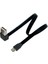 USB 2.0 Yukarı Aşağı Açı 90 Derece Erkek Mikro USB 90 Derece Erkek Süper Düz Esnek Uzatma Usb2.0 Adaptör Kablosu 0.1-1 M (Yurt Dışından) 4