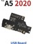 Wyieno Zte Blade A5 2020 USB Dock Şarj Portu Şarj Cihazı Fişi Flex Kablo Mikrofon ile Mikrofon Kurulu (Yurt Dışından) 4