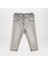 Kız Bebek Fırfır Detaylı Denim Pantolon 1