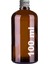100 ml Metal Gümüş Kapaklı Amber Hediyelik Şişesi 100 cc Kolonya Koku Süs Kahverengi Cam Şişe 1 Adet 1