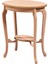 Novella Oval Lüks Saksılık Cilasız Ham Ahşap 1