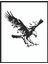 Kartal Sticker 17X16CM Oto Sticker-Dolap Sticker - Karavan Sticker 1