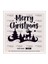 Merry Cristimas Yavru Ceylan Yılbaşı Sticker Süs Cam Kar Tanesi Yapıştırma 1