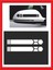 Araba Aynası Için Petek Sticker - Oto Sticker - Araba Sticker - 20CM x 2,5 cm 2 Adet 1