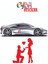 18X15 cm Kalpli Teklif Sevgili Oto Sticker -Araba Sticker - Duvar Sticker 1