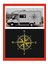 Pusula Sticker 25X25CM 1 Adet Oto Sticker - Kamp Karavan Sticker 1