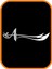 Hz. Ali Zülfikar Kılıç Oto Sticker Motor Sticker 30X9 cm Beyaz 1