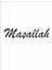 Maşallah Oto Sticker 33X6 cm 1