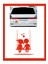 Salıncakta Sallanan Çocuklar Sticker - Oto Sticker - 18*15CM 1