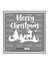 Merry Cristimas Yavru Ceylan Yılbaşı Sticker Süs Cam Kar Tanesi Yapıştırma 1