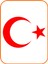 Ay Yıldız Hilal Bayrak Oto Sticker Büyük Boy 40X30 cm Kırmızı 1