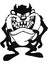Tazmanian Devil 116 Araba Sticker 1