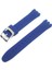 17MM Swatch Uyumlu Lacivert Mavi Slikon Saat Kordonu 1