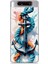 Samsung Galaxy A80 Uyumlu Gemi Çapası Desenli Silikon Kılıf 1