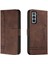 Samsung Galaxy S21 Artı Flip Folio Cüzdan Için El Kayışı Pu Telefon Kılıfı (Yurt Dışından) 1