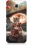 Samsung Galaxy A8 2016 Uyumlu Geyşa Kıyafetli Kedi Desenli Silikon Kılıf 1