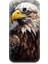 Samsung Galaxy A5 2017 Uyumlu Asil Beyaz Başlı Siyah Kartal Desenli Silikon Kılıf 1