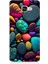 Samsung Galaxy A5 2016 Uyumlu Artx Kırmızı Doğa Taşlar Desenli Silikon Kılıf 1