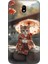Samsung Galaxy J3 Pro Uyumlu Geyşa Kıyafetli Kedi Desenli Silikon Kılıf 1